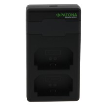 Ładowarka PATONA Premium Twin Performance PD do Sony NP-FZ100 A7III A7M3 Alpha 7III A7RIII A7RM3 Alpha 7RIII A9 z kablem USB-C