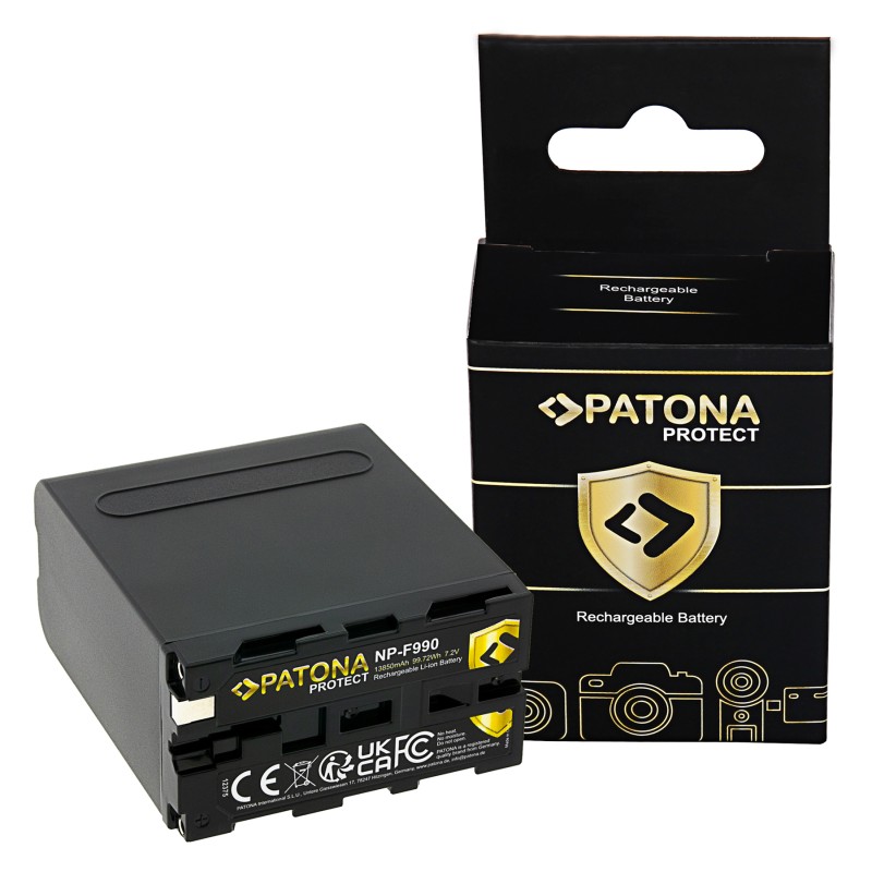 PATONA Protect Akumulator Sony NP-F990 w obudowie ognioodpornej V1 PATONA Protect Akumulator Sony NP-F990 w obudowie ognioodpornej V1