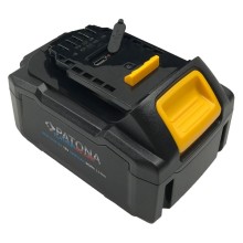 PATONA Platinum 18V Bateria Dewalt DCB184 do serii Dewalt XR z wejściem i wyjściem USB-C PD65W