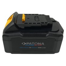 PATONA Platinum 18V Bateria Dewalt DCB184 do serii Dewalt XR z wejściem i wyjściem USB-C PD65W