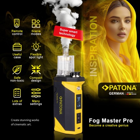 PATONA Generator dymu Fog Master Pro Set z akcesoriami i walizką