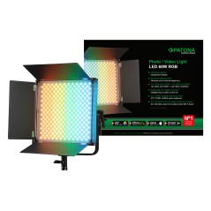 PATONA Premium Profesjonalna Lampa LED Panel RGB 60W