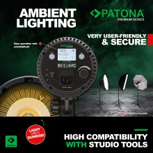 PATONA Premium Lampa LED 80W RGB Bowens PATONA Premium Lampa LED 80W RGB Bowens