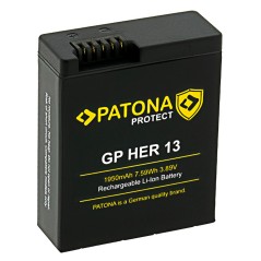 PATONA Protect Bateria GoPro MISSION 1 MISSION 1 PRO, Hero 13 Enduro AEBAT-201