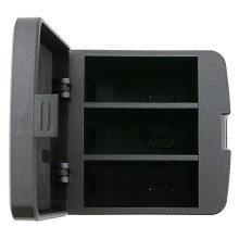 PATONA Premium potrójna ładowarka do GoPro MISSION 1 MISSION 1 PRO, Hero 13 z kablem USB-C