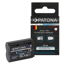 PATONA Platinum Akumulator do Fuji FinePix NP-W235 XT-4 XT4 z wejściem USB-C