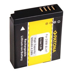 PATONA Bateria f. Panasonic DMC-GM1 DMW-BLH7E GM1 BLH7E