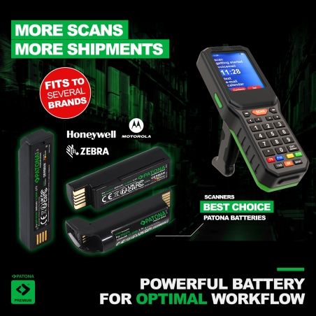 PATONA Premium do Symbol DS6878 BTRY-LS42RAAOE-01