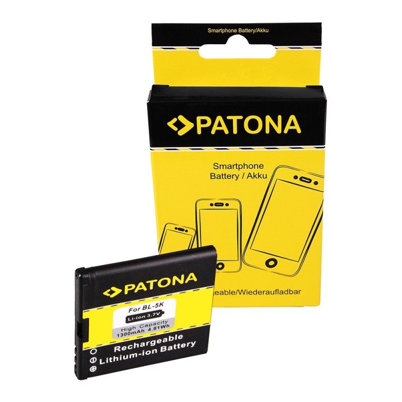 PATONA Standard do Nokia BL5K 701 C7 C7-00 N85 N86-8MP N86-8MP Oro X7-00 PATONA Standard do Nokia BL5K 701 C7 C7-00 N85 N86-8MP N86-8MP Oro X7-00