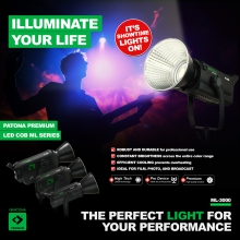 PATONA Premium Lampa LED 150W COB ML-1500 Bowens PATONA Premium Lampa LED 150W COB ML-1500 Bowens