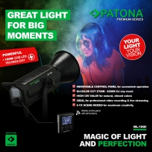 PATONA Premium Lampa LED 150W COB ML-1500 Bowens PATONA Premium Lampa LED 150W COB ML-1500 Bowens