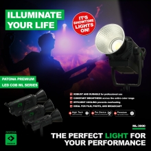 PATONA Premium Lampa LED 300W COB ML-3000 Bowens