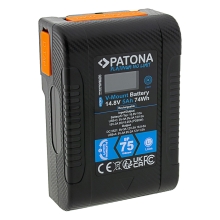 PATONA Platinum Akumulator V-Mount BP-75W PD65 74Wh PATONA Platinum Akumulator V-Mount BP-75W PD65 74Wh