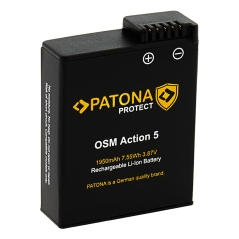 PATONA PROTECT Akumulator BCX202 do kamer sportowych DJI Osmo Action 3 4 5 6
