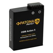 PATONA PROTECT Akumulator BCX202 do kamer sportowych DJI Osmo Action 3 4 5 6 PATONA PROTECT Akumulator BCX202 do kamer sportowych DJI Osmo Action 3 4 5 6