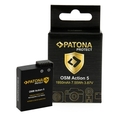 PATONA PROTECT Akumulator BCX202 do kamer sportowych DJI Osmo Action 3 4 5 6