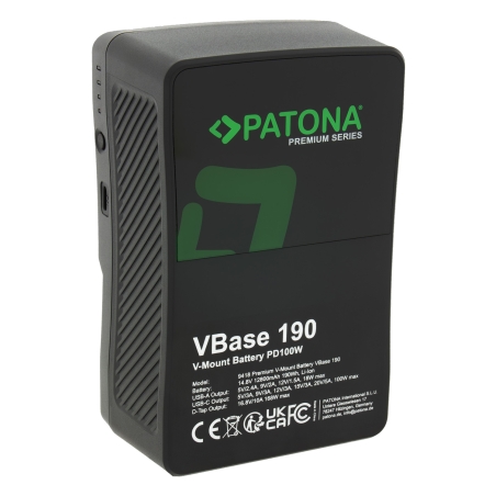 PATONA Premium Akumulator V-Mount VBase 190 PD100 190Wh