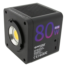 PATONA Premium Lampa LED RGB SL-C80R 80W Bowens