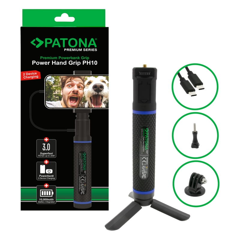 PATONA Premium Grip PH10 Powerbank PATONA Premium Grip PH10 Powerbank