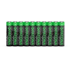 PATONA Premium AAA Micro LR03 – 10x baterii alkalicznych 1.5V