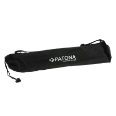 PATONA Premium Monopod teleskopowy GEZI MONO ONE | do 155 cm | Aluminium | z torbą