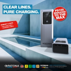 PATONA Platinum Powerbank Luxury One PD100 | 20000mAh | PD 100W | USB-C + USB-A