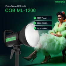 PATONA Premium Lampa LED ML-1200 COB Bowens 120W PATONA Premium Lampa LED ML-1200 COB Bowens 120W