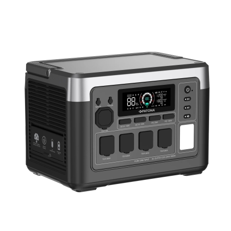 PATONA Platinum Stacja Zasilania Autarc 1800 4x AC1800W 1024Wh USB-C: 1x PD100W 1x PD20W USB-A: 2x18W