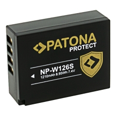 PATONA PROTECT Akumulator NP-W126S do Fuji X-T3 VPB-XT3 HS33 EXR Finepix-Pro 1 HS30 X-M5
