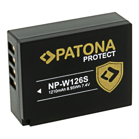 PATONA PROTECT Akumulator NP-W126S do Fuji X-T3 VPB-XT3 HS33 EXR Finepix-Pro 1 HS30 X-M5