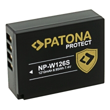 PATONA PROTECT Akumulator NP-W126S do Fuji X-T3 VPB-XT3 HS33 EXR Fujifilm Finepix-Pro 1 HS30 X-M5