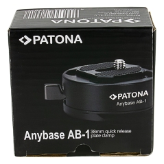 PATONA PATONA Płytka z bazą typu Arca Swiss 38mm z funkcją Flip-Lock