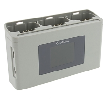 PATONA Platinum Potrójna Ładowarka BC-JMI2B do DJI Mini 2 / Mavic Mini z funkcją powerbanku i miejscem na karty SD