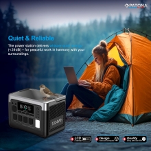 PATONA Platinum Stacja Zasilania Autarc 1800 4x AC1800W 1024Wh USB-C: 1x PD100W 1x PD20W USB-A: 2x18W