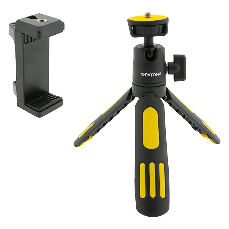 PATONA Premium Tripod statyw regulowany z uchwytem na smartfon