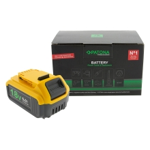PATONA Premium Akumulator do DeWALT DCB184 18V 5Ah XR DCD796 DCF887 DCG405 PATONA Premium Akumulator do DeWALT DCB184 18V 5Ah XR DCD796 DCF887 DCG405