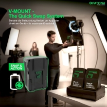 PATONA Premium Akumulator V-Mount VBase 190 PD100 190Wh PATONA Premium Akumulator V-Mount VBase 190 PD100 190Wh