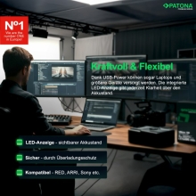 PATONA Premium Akumulator V-Mount VBase 99 PD100 99Wh PATONA Premium Akumulator V-Mount VBase 99 PD100 99Wh