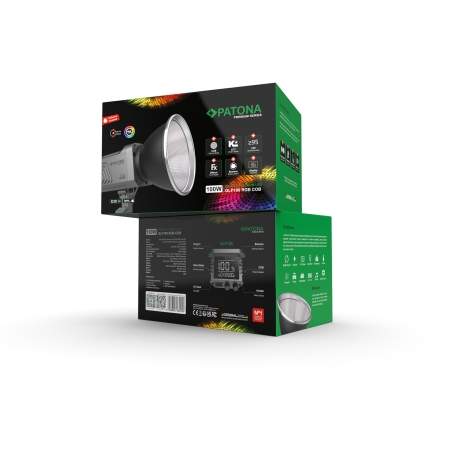 PATONA Premium Lampa GLP100 RGB LED 100W Bowens