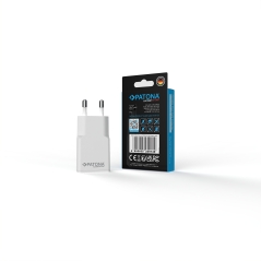 PATONA Platinum Ładowarka płaska GaN PD20W 1x USB-C (biała)