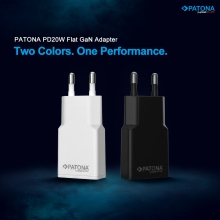 PATONA Platinum Ładowarka płaska GaN PD20W PATONA Platinum Ładowarka płaska GaN PD20W
