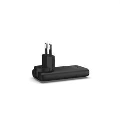 PATONA Platinum Ładowarka płaska GaN PD65W 2x USB-C PD3.0 QC3.0 (czarna)