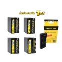 Zestaw Ładowarka podwójna + 4 akumulatory do Sony NP-F970D