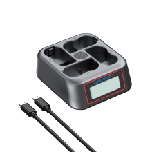 PATONA Platinum Szybka Ładowarka 4-kanałowa USB-C PD/QC do Nikon EN-EL15 (45W)