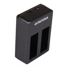 PATONA Zestaw Ładowarka podwójna + 4x akumulator do GoPro Hero 8 AHDBT-801 Hero 7 AHDBT-701 Hero 6 Hero 5 AHDBT-501 PATONA Zestaw Ładowarka podwójna + 4x akumulator do GoPro Hero 8 AHDBT-801 Hero 7 AHDBT-701 Hero 6 Hero 5 AHDBT-501