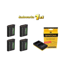 Zestaw Ładowarka podwójna + 4x Bateria Premium do Sony NP-BX1 Sony CyberShot DSC RX100 DSC RX1r