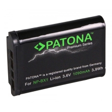 PATONA Zestaw Ładowarka podwójna + 4x Bateria Premium do Sony NP-BX1 Sony CyberShot DSC RX100 DSC RX1r PATONA Zestaw Ładowarka podwójna + 4x Bateria Premium do Sony NP-BX1 Sony CyberShot DSC RX100 DSC RX1r