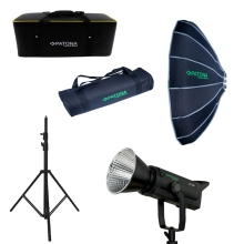 Profesjonalny zestaw oświetleniowy 150W +SOFTBOX 85CM + STATYW