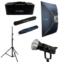Profesjonalny zestaw studyjny 150W + Softbox 70X100 + statyw+ pokrowce