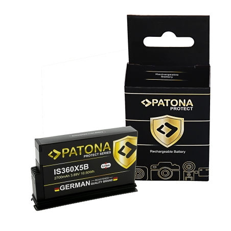 PATONA PROTECT Akumulator do Insta360 One X5 (CINSBAHA) 2700mAh – Szybkie ładowanie 7A